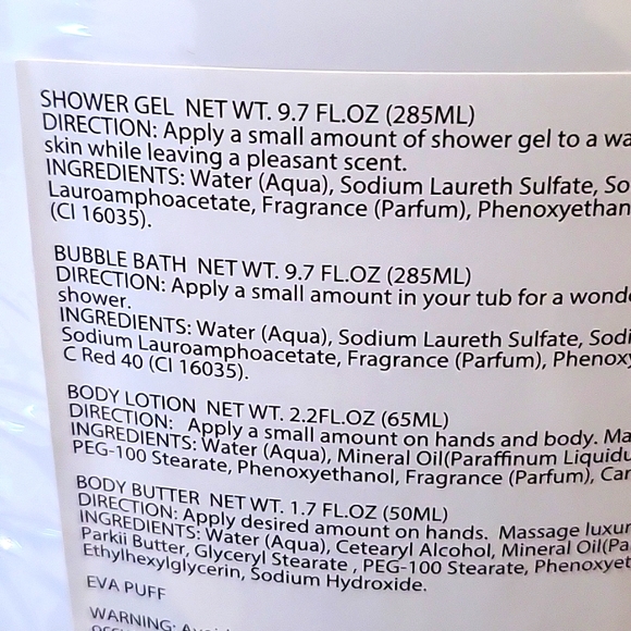 FLASH SALE! NEW High-Heel SHOE Motif Coconut Bath Set! 6 Products! - Picture 8 of 9